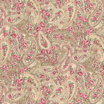 Ruru Bouquet QUGRU2520-13E by Quilt Gate, Image