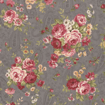 Ruru Bouquet QUGRU2520-12F by Quilt Gate, Image