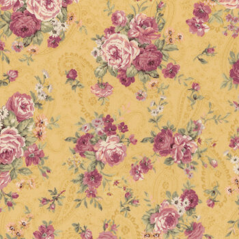 Ruru Bouquet QUGRU2520-12B by Quilt Gate, Image