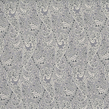 Nightfall A-10203-C Gray Paisley by Andover Fabrics