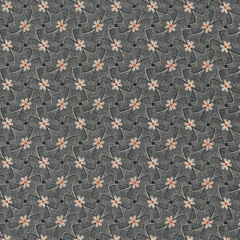 Nightfall A-10209-K Black Whirly Gig by Andover Fabrics