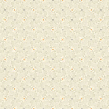 Nightfall A-10209-L Cream Whirly Gig by Andover Fabrics, Image