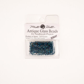 Mill Hill - Blue Iris 03047 - Antique Glass Seed Beads, Image