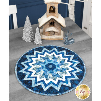  Point of View Kaleidoscope Folded Star Table Topper Kit - Father Christmas, Image