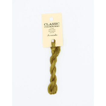 Classic Colorworks Avocado - 6 Strand Embroidery Floss, Image