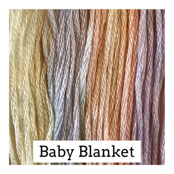 Classic Colorworks Baby Blanket - 6 Strand Embroidery Floss, Image