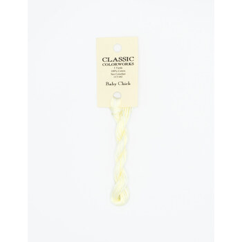 Classic Colorworks Baby Chick - 6 Strand Embroidery Floss, Image