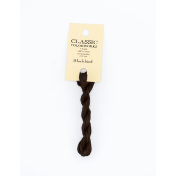 Classic Colorworks Blackbird - 6 Strand Embroidery Floss, Image