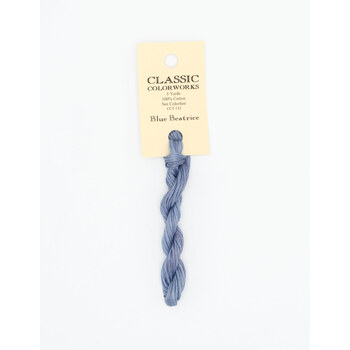 Classic Colorworks Blue Beatrice - 6 Strand Embroidery Floss, Image