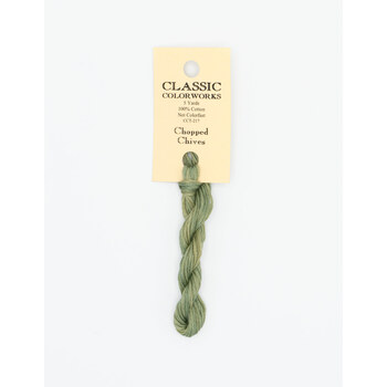Classic Colorworks Chopped Chives - 6 Strand Embroidery Floss, Image
