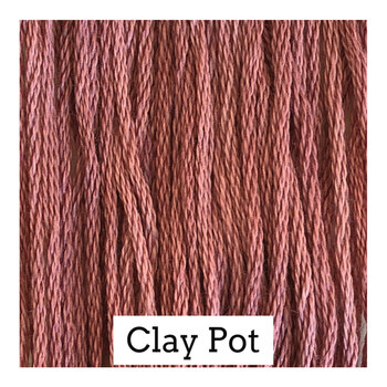 Classic Colorworks Clay Pot - 6 Strand Embroidery Floss, Image