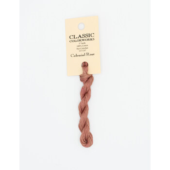 Classic Colorworks Colonial Rose - 6 Strand Embroidery Floss, Image
