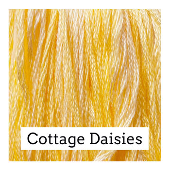 Classic Colorworks Cottage Daisies - 6 Strand Embroidery Floss, Image