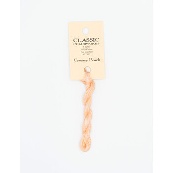 Classic Colorworks Creamy Peach - 6 Strand Embroidery Floss, Image