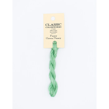 Classic Colorworks Fancy Green Nancy - 6 Strand Embroidery Floss, Image
