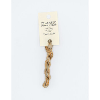 Classic Colorworks Fool’s Gold - 6 Strand Embroidery Floss, Image