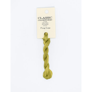 Classic Colorworks Frog Legs - 6 Strand Embroidery Floss, Image