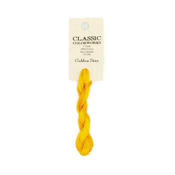 Classic Colorworks Golden Star - 6 Strand Embroidery Floss, Image
