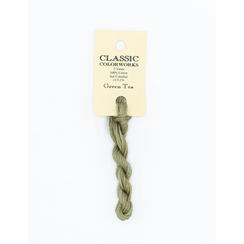 Classic Colorworks Green Tea - 6 Strand Embroidery Floss, Image