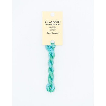 Classic Colorworks Key Largo - 6 Strand Embroidery Floss, Image
