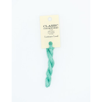 Classic Colorworks Lettuce Leaf - 6 Strand Embroidery Floss, Image