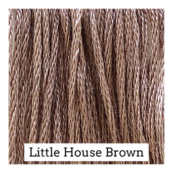 Classic Colorworks Little House Brown - 6 Strand Embroidery Floss, Image