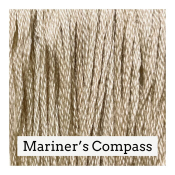 Classic Colorworks Mariner’s Compass - 6 Strand Embroidery Floss, Image