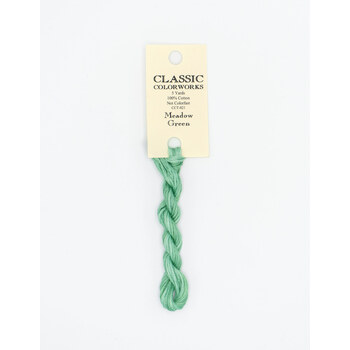 Classic Colorworks Meadow Green - 6 Strand Embroidery Floss, Image