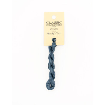 Classic Colorworks Milady’s Teal - 6 Strand Embroidery Floss, Image