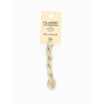 Classic Colorworks Olive Branch - 6 Strand Embroidery Floss, Image