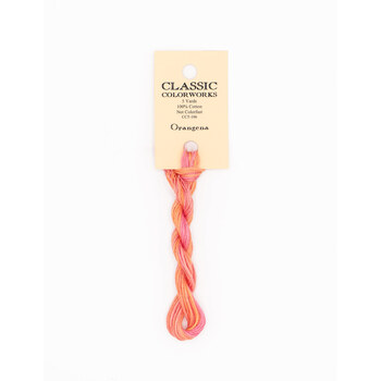 Classic Colorworks Orangena - 6 Strand Embroidery Floss, Image