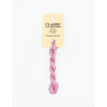Classic Colorworks Organza Pink - 6 Strand Embroidery Floss, Image