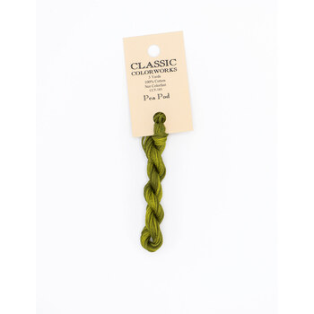 Classic Colorworks Pea Pod - 6 Strand Embroidery Floss, Image