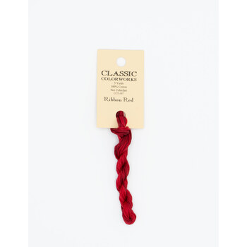 Classic Colorworks Ribbon Red - 6 Strand Embroidery Floss, Image
