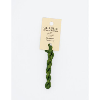 Classic Colorworks Steamed Broccoli - 6 Strand Embroidery Floss, Image