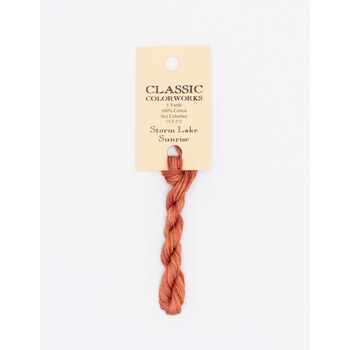 Classic Colorworks Storm Lake Sunrise - 6 Strand Embroidery Floss, Image