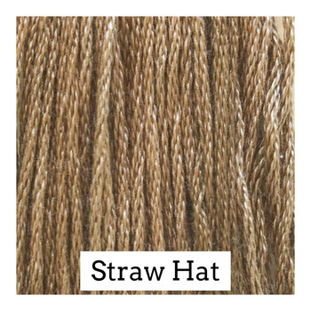 Classic Colorworks Straw Hat - 6 Strand Embroidery Floss, Image