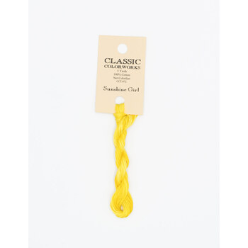 Classic Colorworks Sunshine Girl - 6 Strand Embroidery Floss, Image