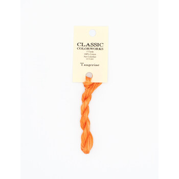 Classic Colorworks Tangerine - 6 Strand Embroidery Floss, Image