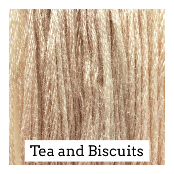 Classic Colorworks Tea & Biscuits - 6 Strand Embroidery Floss, Image