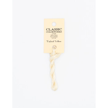 Classic Colorworks Tufted Yellow - 6 Strand Embroidery Floss, Image