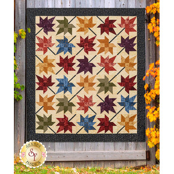  Fluttering Leaves Quilt Kit, Image