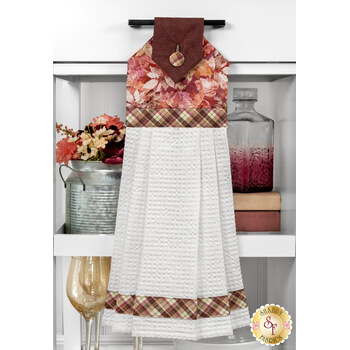  Hanging Towel Precut Kit - Rustle - Orange, Image