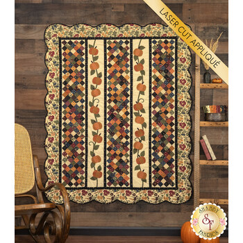  Pumpkin Lane Quilt Kit - Wheatland - RESERVE, Image