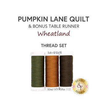 Pumpkin Lane Quilt - Wheatland - 3pc Thread Set - RESERVE, Image