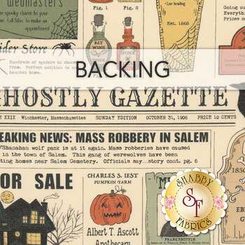  Merrie Halloween BOM - Backing 2-2/3 yds - RESERVE, Image