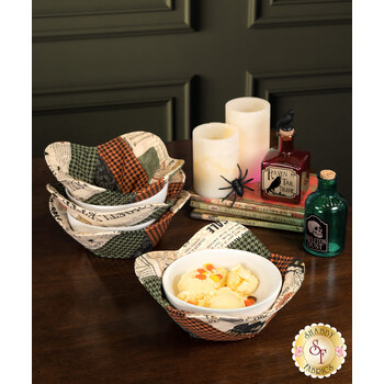  Bowl Cozy Kit - Home Sweet Haunt - Makes 4, Image