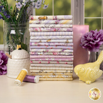Sweet Honey Bee  Fat Quarter Bundle Chad Barrett for White Owl Textiles