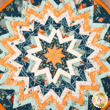  Folded Star Table Topper Kit - I Love Fall Most Of All, Image