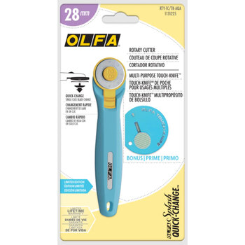 Olfa 28mm Aqua Quick-Change Rotary Cutter, Image